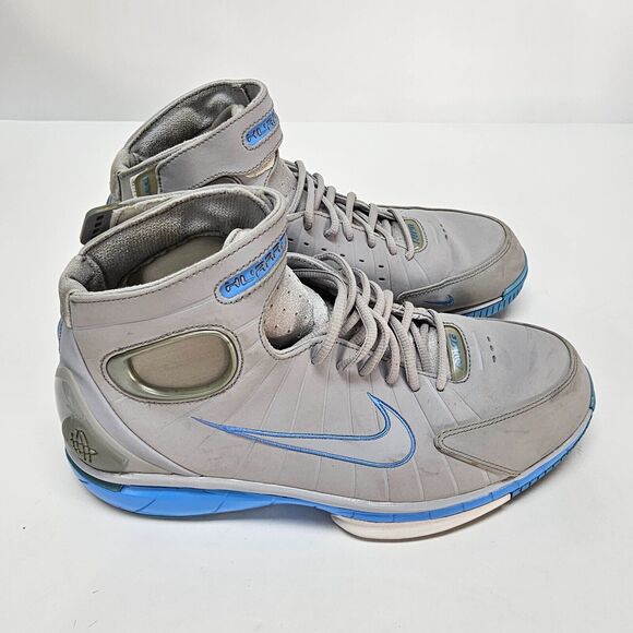 Nike Air Zoom Huarache 2K4 Wolf Gray Uni Blue 308475-002 Men’s Size 11